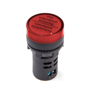 Светодиодный индикатор TAKEL AD22-22DS 36V АC/DC, красный, 505007к