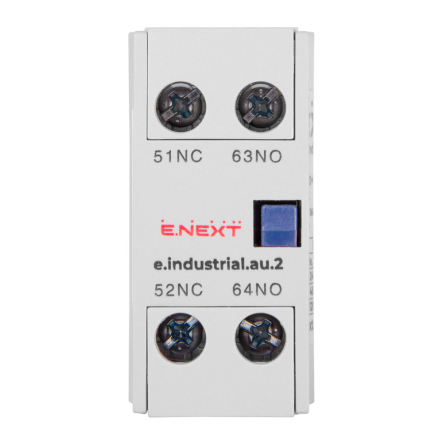 Дополнительный контакт ENEXT e.industrial.au.2.11, 1no+1nc, i0140006