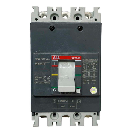 Автоматический выключатель ABB Formula A1B, 100 A, 18 кА, 1SDA066707R1 - 1