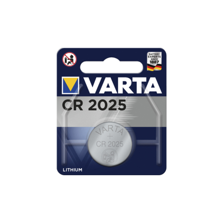 Батарейка VARTA CR 2025 BL 1LITHIUM - 1