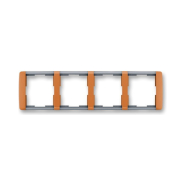 Рамка четверная горизонтальная