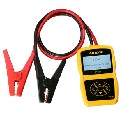 Тестер для акумуляторних батарей BT-360 + крокодили, Voltronic - 1