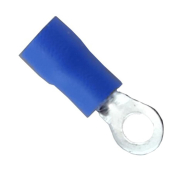 Наконечник кольцевой TNSy 5500075, с изоляцией, RV2-3,2 (1,5-2,5/5) под болт 3мм, синий