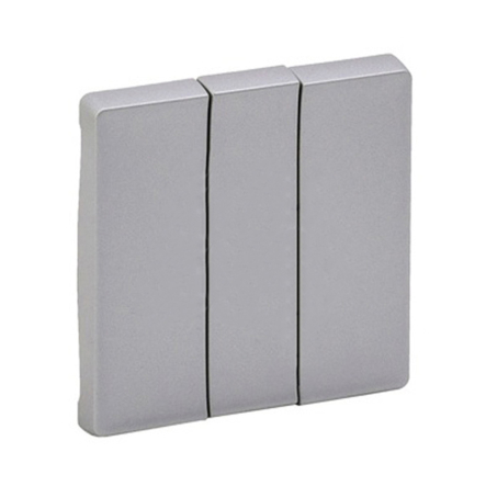 Клавіша 3-кл. вимикача Legrand Valena Life, 755032, алюміній - 1