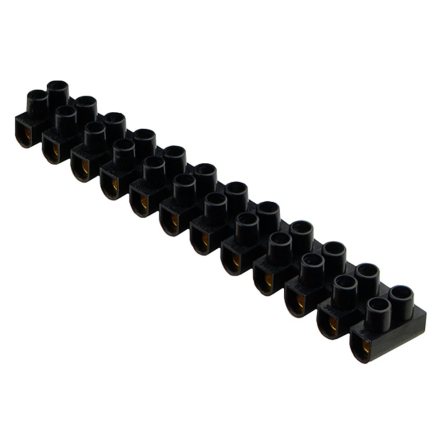 Клеммная колодка АСКО-УКРЕМ U0130040035 тип W(U) 6мм /6А серии ЕМ, чёрная