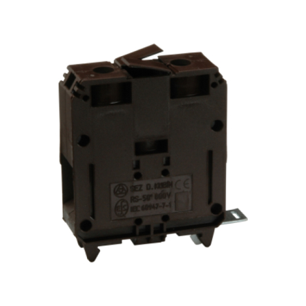 Клемна колодка однорядна SEZ RS 120/N желто-зелная - 1