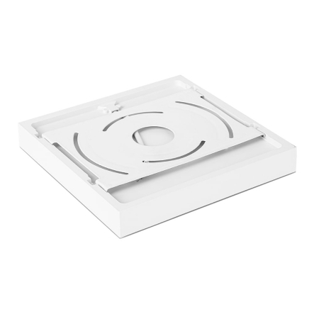 Светильник LED накладной FERON AL808ARD, 18W, 5000K, 1440Lm, квадрат 156х156х26 мм, белый