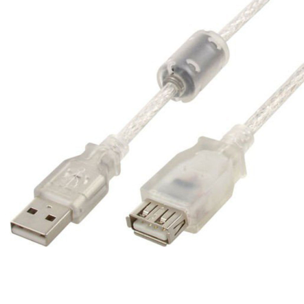 Удлинитель Cablexpert CCF-USB2-AMAF-TR-10, USB 2.0, AM/AF, 3.0 м, феррит - 1