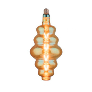 Лампа світлодіодна Horoz Electric Filament ORIGAMI-XL, 8 Вт, Е27, 2200К, 620Lm,  Бурштин, 001-053-0008-110