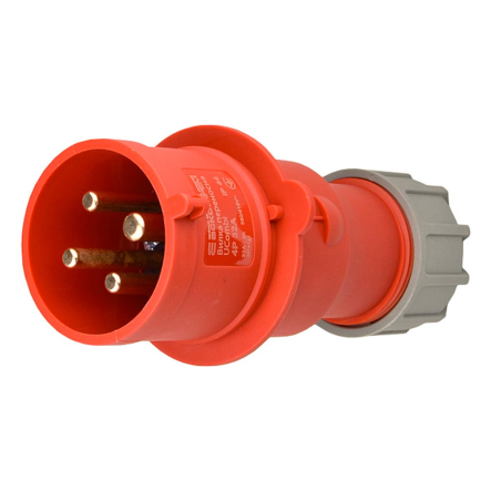 Вилка переносная АСКО-УКРЕМ UCombi 024, 32А, 4P, IP 44, A0080010107 - 1