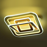 Люстра LED SIRIUS Ш 77639/480+480 WT белая