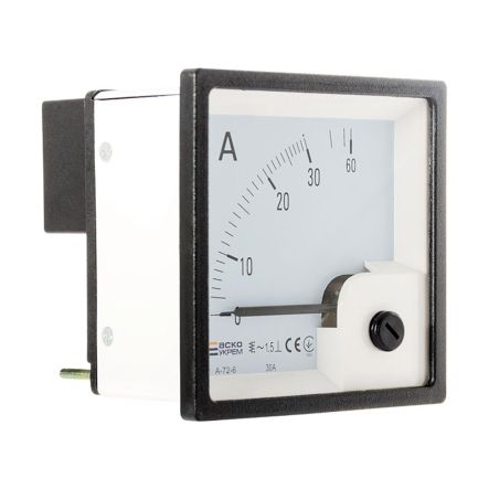 Амперметр прям. вкл. АСКО-УКРЕМ 30А AС 72х72 (A-72-6), A0190010061