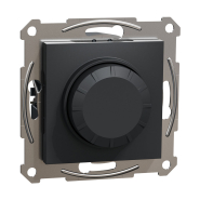 Діммер LED поворотний, RC 3-370Вт, Schneider Electric ASFORA, антрацит, EPH6800171