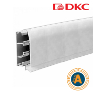 TBN канал-плинтус 81,5х22,5, цвет белый RAL9001, ДКС, 09650