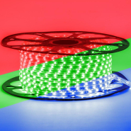Светодиодная лента 14-RGB 60RGB5050-220V-8.8W/m IP65 10mm