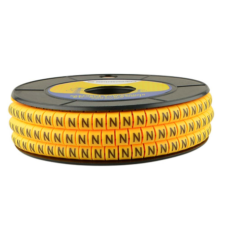 Кабельный маркер АСКО-УКРЕМ ЕС-2 3,5-8 кв.мм символ "N", A0150080056 - 2