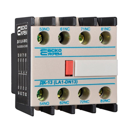 Контакт дополнительный АСКО-УКРЕМ ДК-13 (LA1-D13), A0040050010 - 1