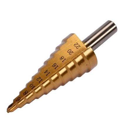 Сверло по металлу YATO HSS 4241, 4-22 мм., конусное, ступенчатое, длина – 75 мм - 2