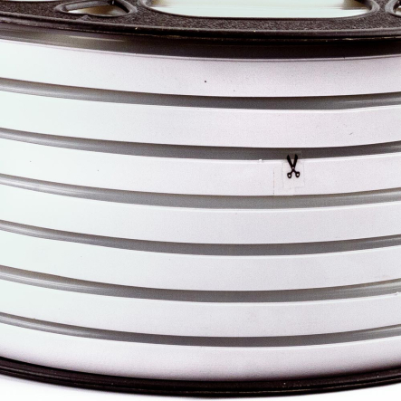 Светодиодный неон белый теплый 12V smd2835 120LED/м 6W/м IP65 8х16мм PVC AVT-NEON