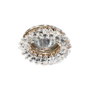 Світильник точковий Feron CD4141, MR16, GU5.3, 50W, прозорий/золото