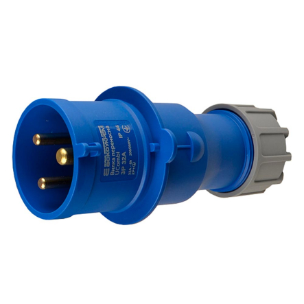 Вилка переносная АСКО-УКРЕМ UCombi 023, 32А, 3P, IP 44, A0080010102 - 1