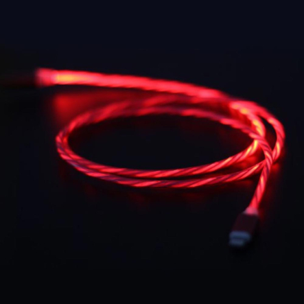 Кабель Cablexpert CC-USB-8PLED-1M, USB 2.0 А-тато/Lightning, 1.0 м - 6