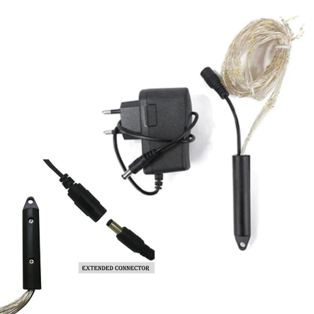 Гирлянда лучи росы/Конский хвост, 3 м, 300 Led, мульти, RV-102-3 M