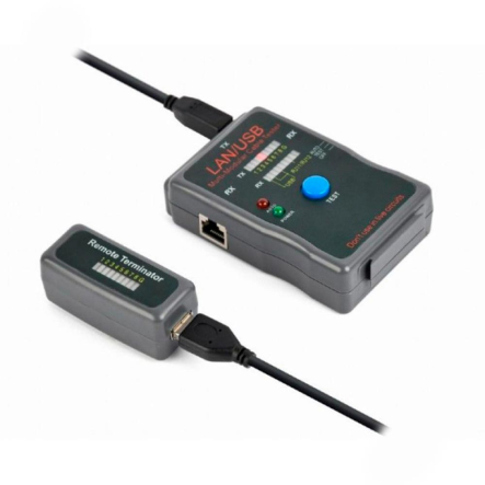 Кабельный тестер витой пары Cablexpert NCT-2, для UTP, STP та USB