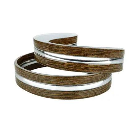 Декоративная лента к светильнику DEL-S21-24-4DIY и SML-S21-50DIY, орех, серебро, DS-S330-07-BWS - 1