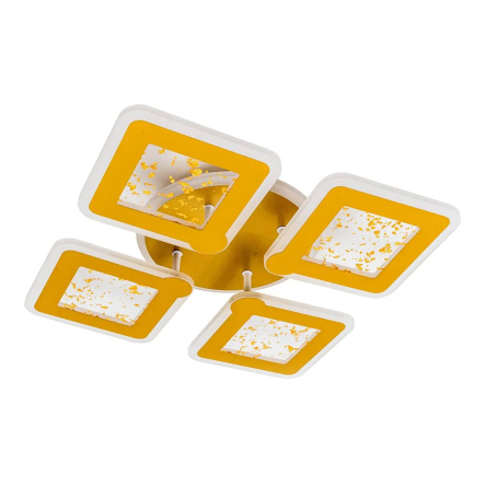 Люстра VALESO V K39977-4+1 GD з пультом - 1