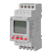 Реле времени E.NEXT e.control.t09, AC/DC 24-264, 16 A (AC-1), электронное, двухканальное, i0310012