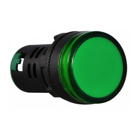 Сигнальная арматура АСКО-УКРЕМ AD22DS 220В, зеленая, A0140030045