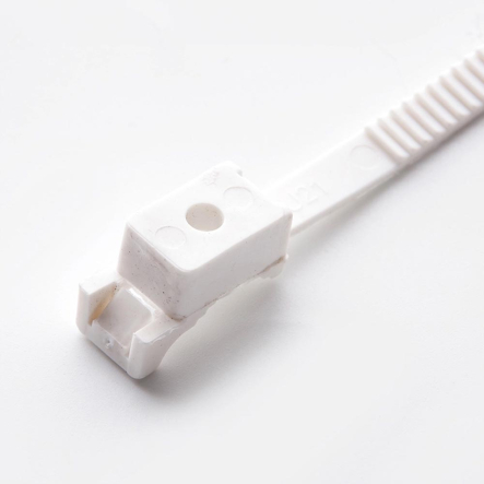 Крепеж ремешок АПРО, KR-22W, 80x7 белый (пач.100 шт.)