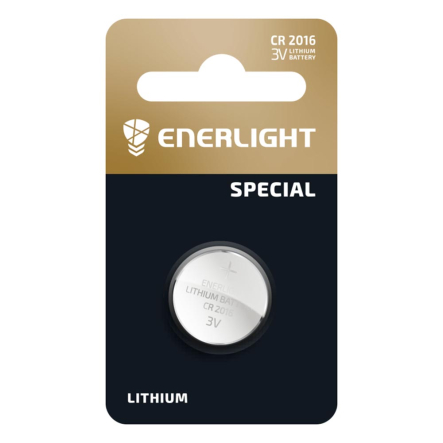 Батарейка ENERLIGHT LITHIUM CR 2016 BLI 1 - 1
