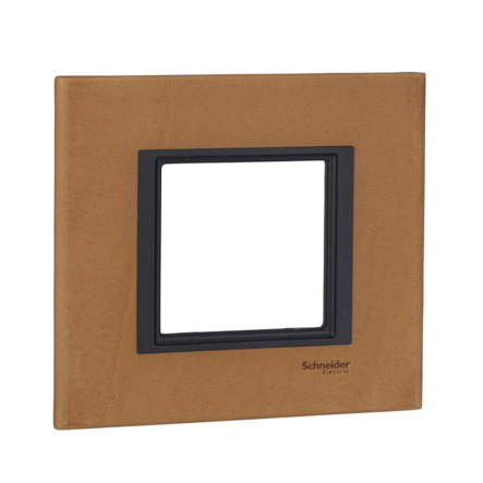 Рамка Schneider Electric Uniсa Class 1-я, кожа сахара, MGU68.002.7P1 - 1
