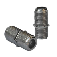 Перехідник гн.ант.F-гн.ант.F, корпус металевий