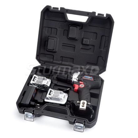 Шуруповерт аккумуляторный BauMaster CD3212LBB, Li-ion, 12B, 2 аккумулятора 2,0Ar 