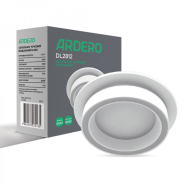 Світильник точковий вбудований Ardero DL2812, GX53, коло, 13Вт, білий