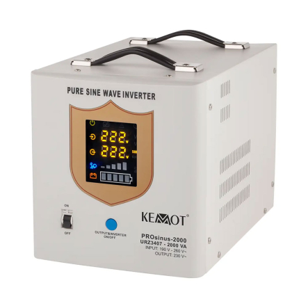 ДБЖ з правильною синусоїдою PSW-KEMOT-2000VA, 24V - 1