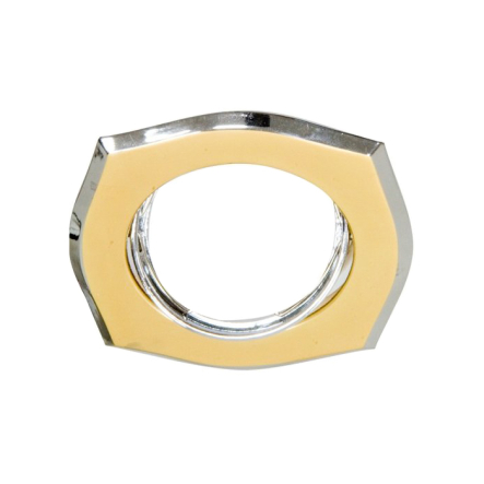 Светильник точечный Feron А246, MR16, GU5.3, золотой/хром - 1