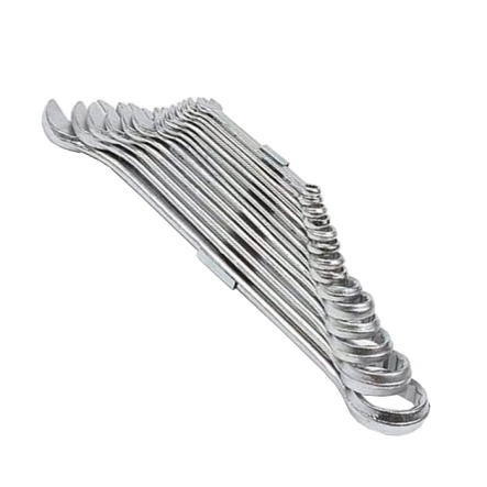 Набір ключів ріжково-накидних VOREL М 6-32 мм, 15 шт, 51640 - 1