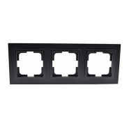 Рамка 3-а, Mono Electric, DESPINA, графіт, 102-200000-162