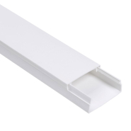 Канал кабельный ECOLINE, IEK, CKK11-060-040-1-K01-018, 60*40 мм, белый