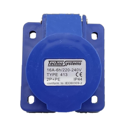 Розетка прихована TNSy 413, 16А, 2Р+РЕ, 220В, IP44, 5500424 - 1