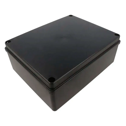 Коробка розподільна PAWBOL S-BOX 516C, 240х190х90, IP65, без сальників, стійка до УФ, чорна - 1