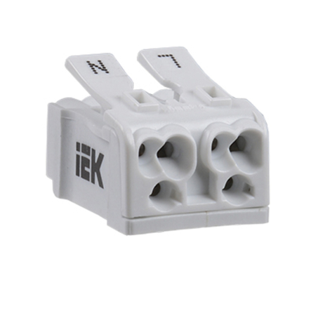 Клема пружинна сполучна КСП2-L + N IEK - 1