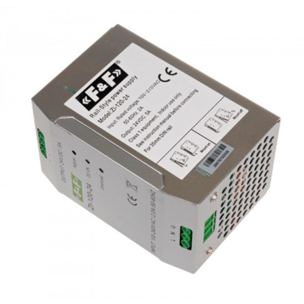 Блок питания F&F ZI-120-24V, 120Вт, 5А, 24В