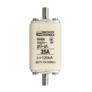 Запобіжник АСКО-УКРЕМ NH 00 25A gG, A0050010009