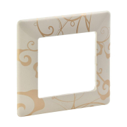 Рамка 1-я Legrand Valena Life, 754111, Ампир слоновая кость
