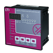 Регулятор реактивной мощности ETI PFC-6DA, 6 ступеней, 96х96, 400В, 4656570